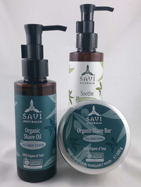 Savi Organics mens skincare